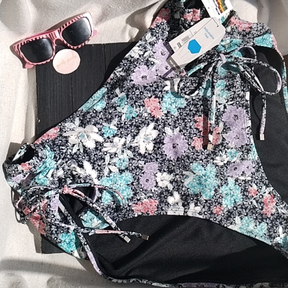 NEW Time and Tru swim bikini bottoms plus size 3X (24W-26W)